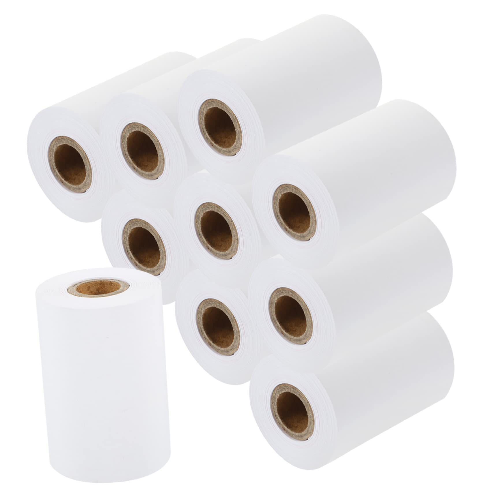 GRIRIW Credit Card Machine Thermal Paper Rolls 57x40mm Heat for Cash Register Receipt Paper Rolls