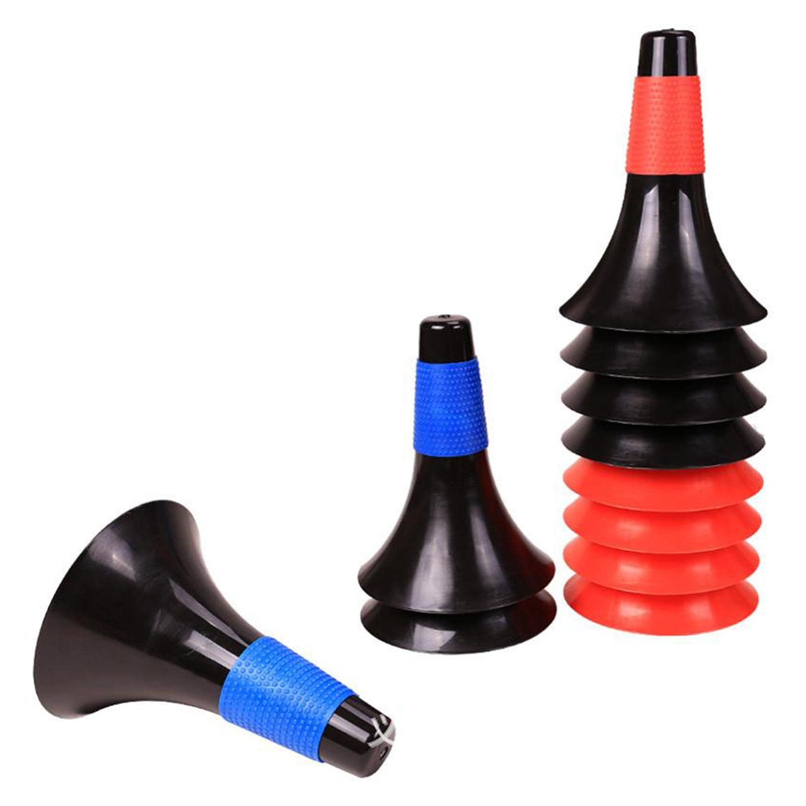 Sport Training Safety Cone for Soccer Football Safety Parking Agility Marker Black White | Sporting Goods | Team Sports | Soccer | Training Aids-image-12