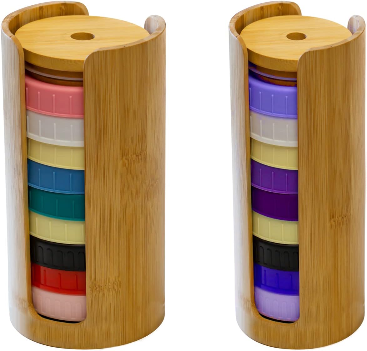 Mason Jar Lid Organizer (2pcs), Mason Jar Lid Storage Made