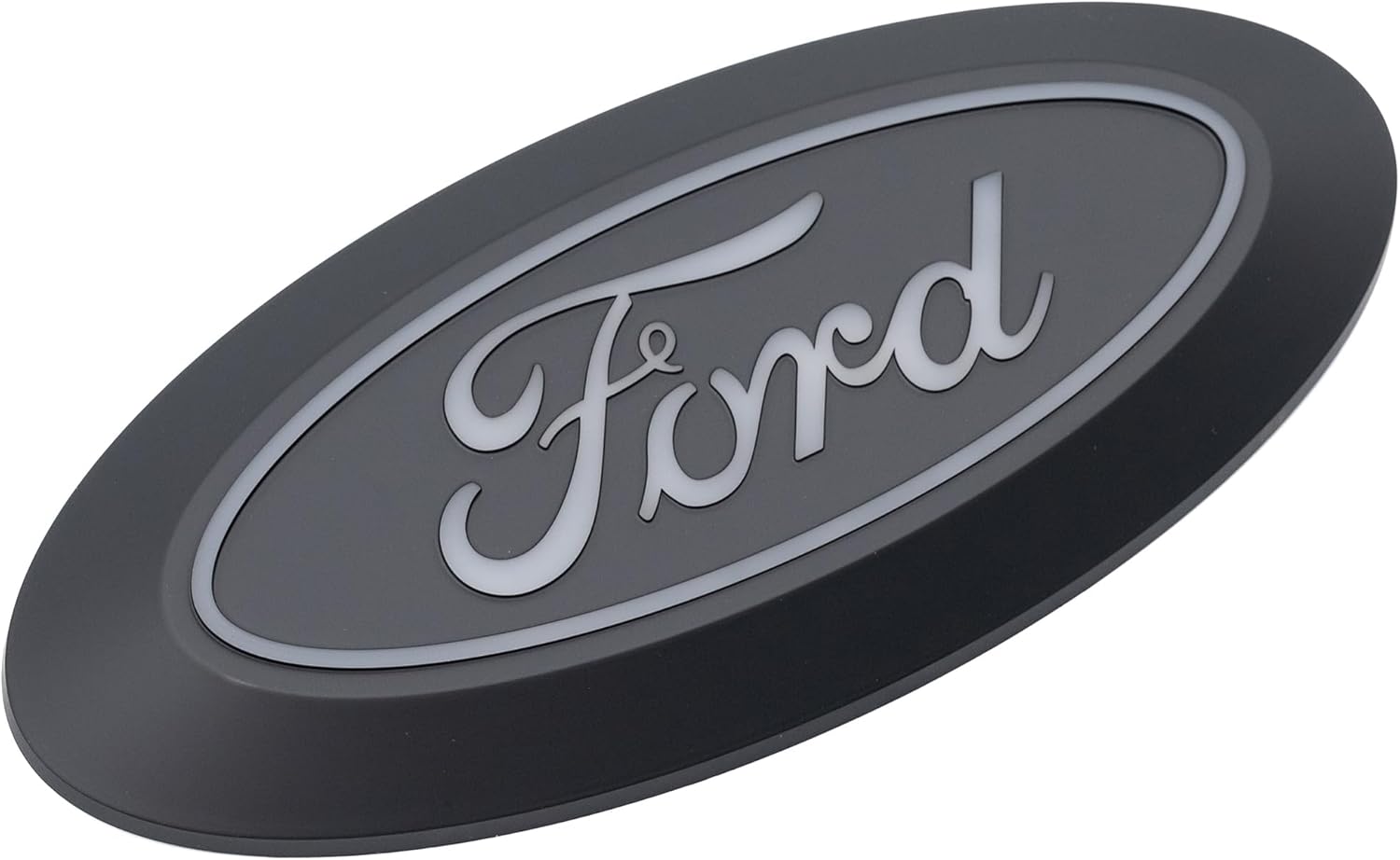 Putco Luminix Oval LED Grille Emblem Fits Ford F150 2024-2026 w/o Front Camera, Includes Plug-N-Play Harness (Fuse Box Install)