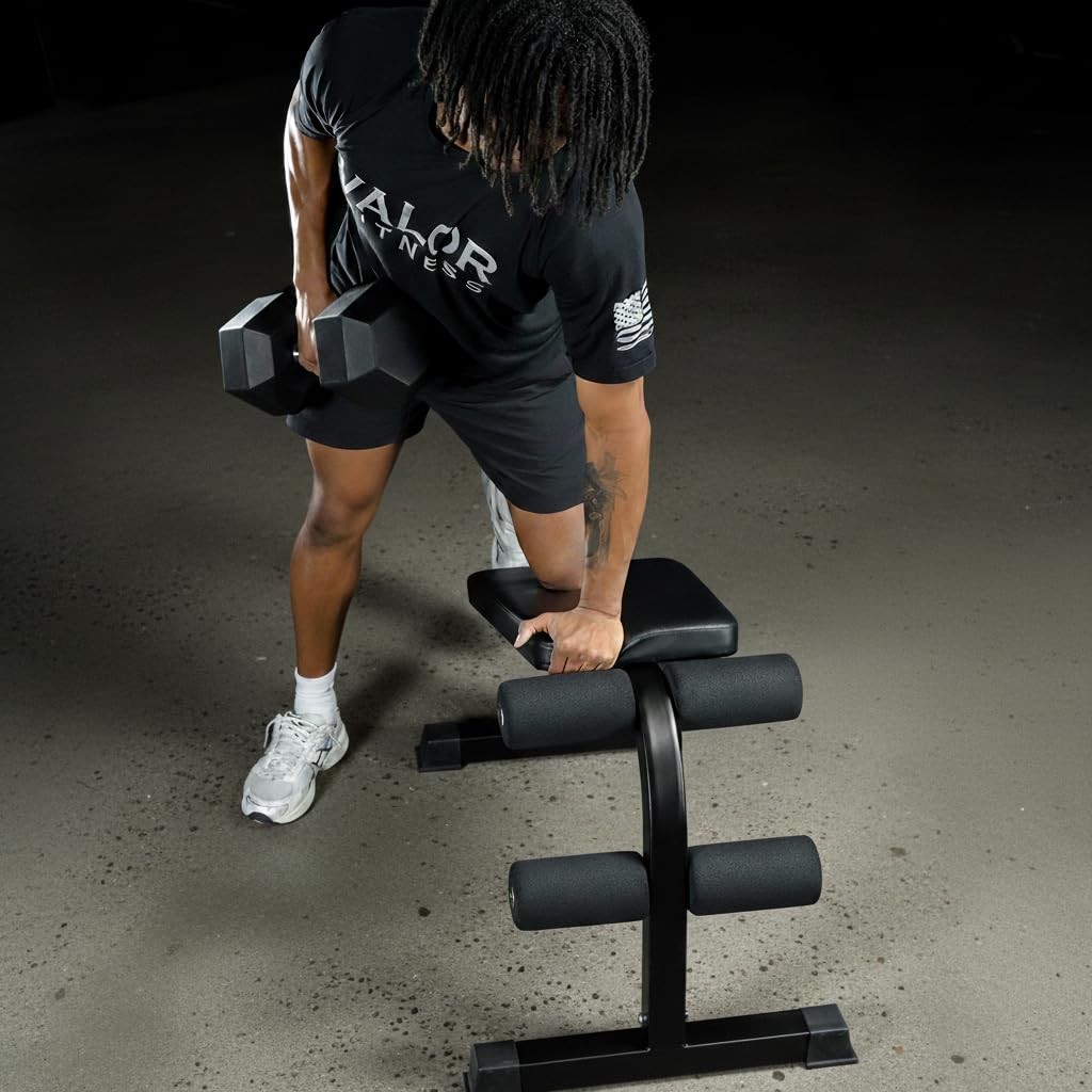 Decline Sit-Up Bench for Ab Workouts – Heavy Duty Abdominal Slant Board for Crunches, Core Training, Russian Twists, Ab Raises – 650 lb Max Weight – Adjustable Fit – Home Gym Bench