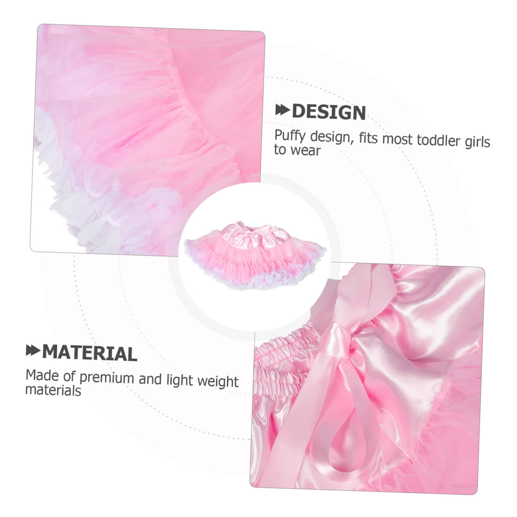 Gonna Tutu Kawaii Per Bambine Gonna Tulle Leggera e Comoda Costumi Per Cosplay e Feste Per Cerimonie e Foto Facile Da Lavare e Resistente Alle Pieghe