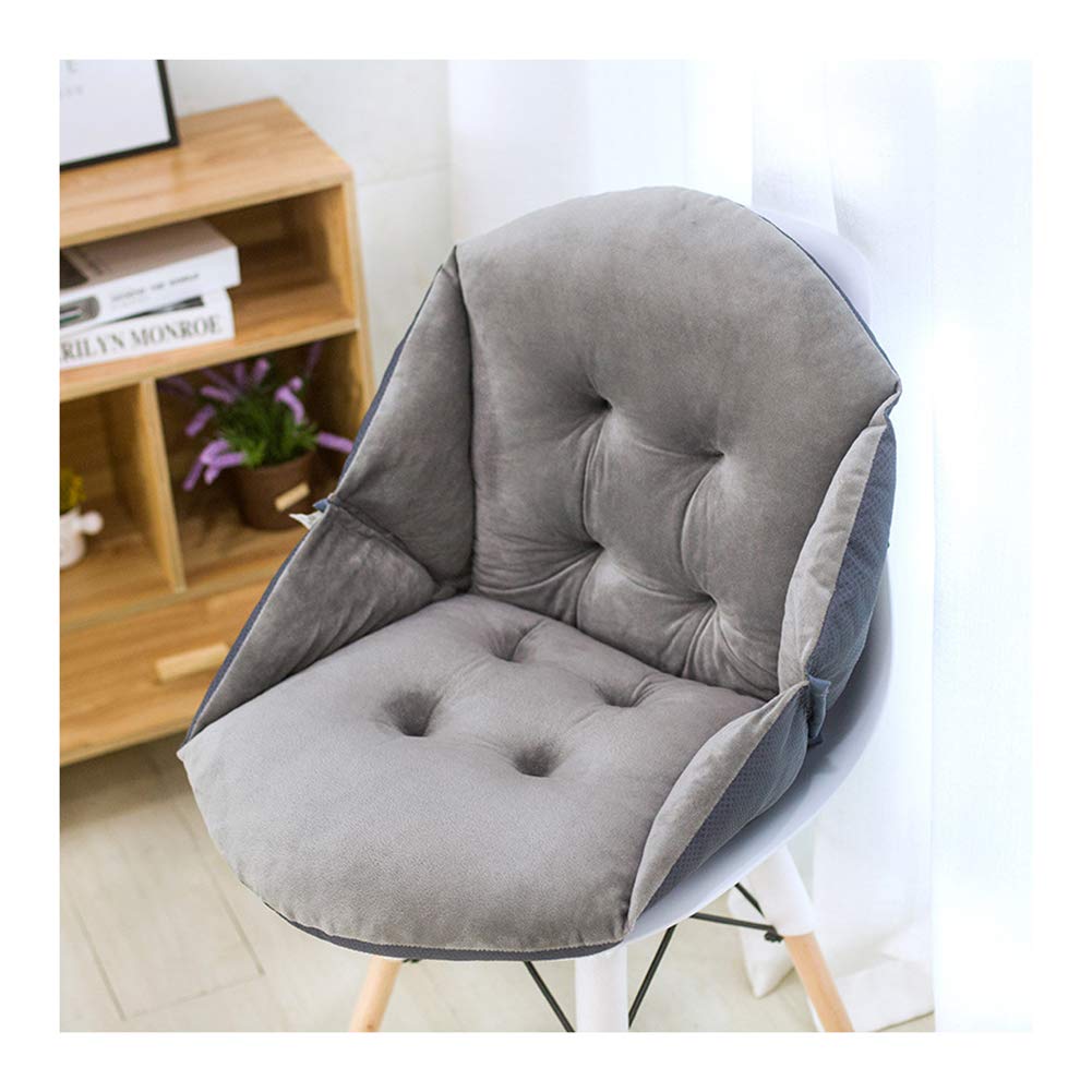 HONGBI Seat Cushion Soft Premium Cushion Pads Provides Comfort for Car, Office Chair and Wheelchair for Hip Back Sciatica Relief Pain Grey3 48x40cm