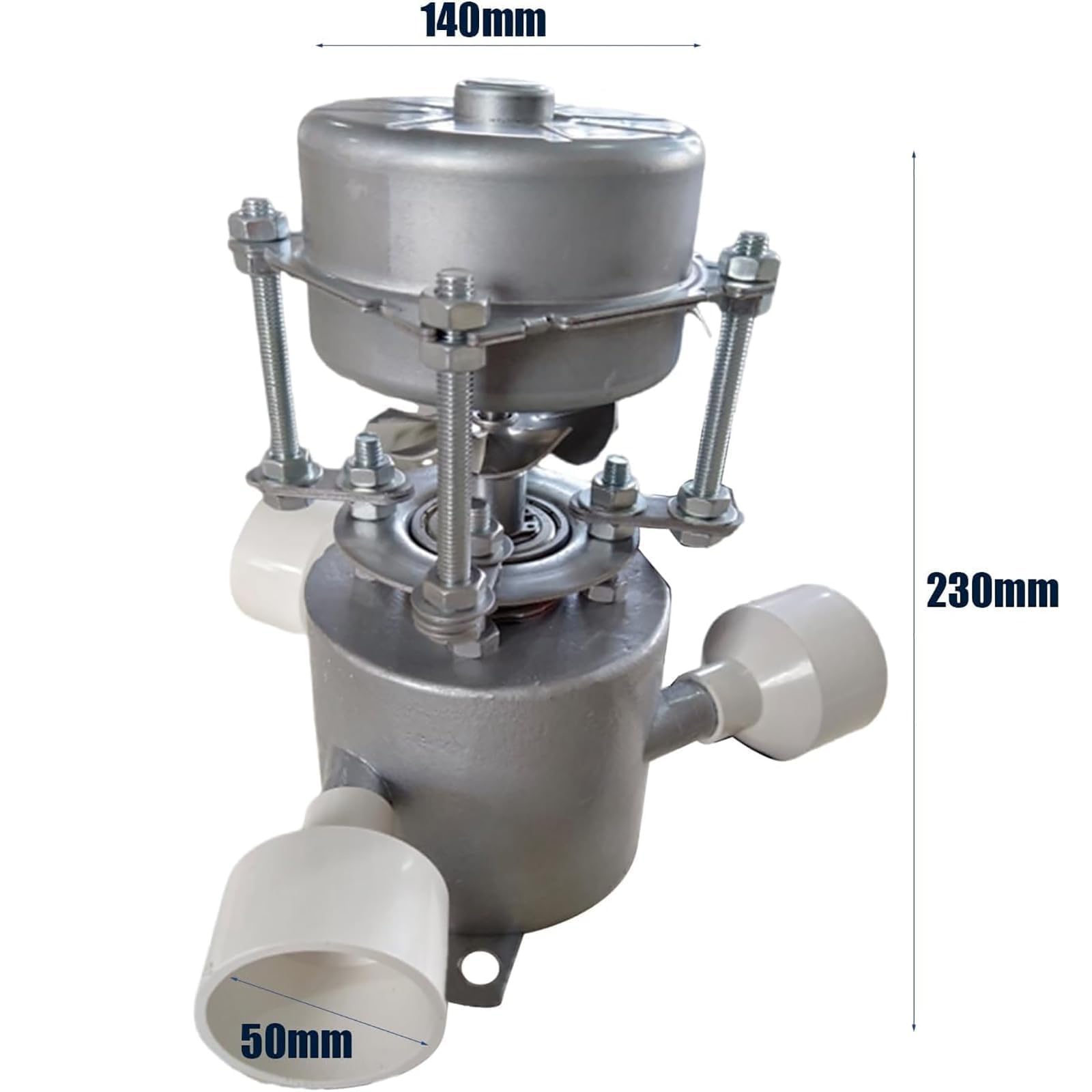 Generador hidroeléctrico de 1000 W, turbina hidroeléctrica de central hidroeléctrica de 220 V, caudal de agua de 2 l/s (0,5 gal/s), se puede utilizar para suministro de energía temporal en áreas remot
