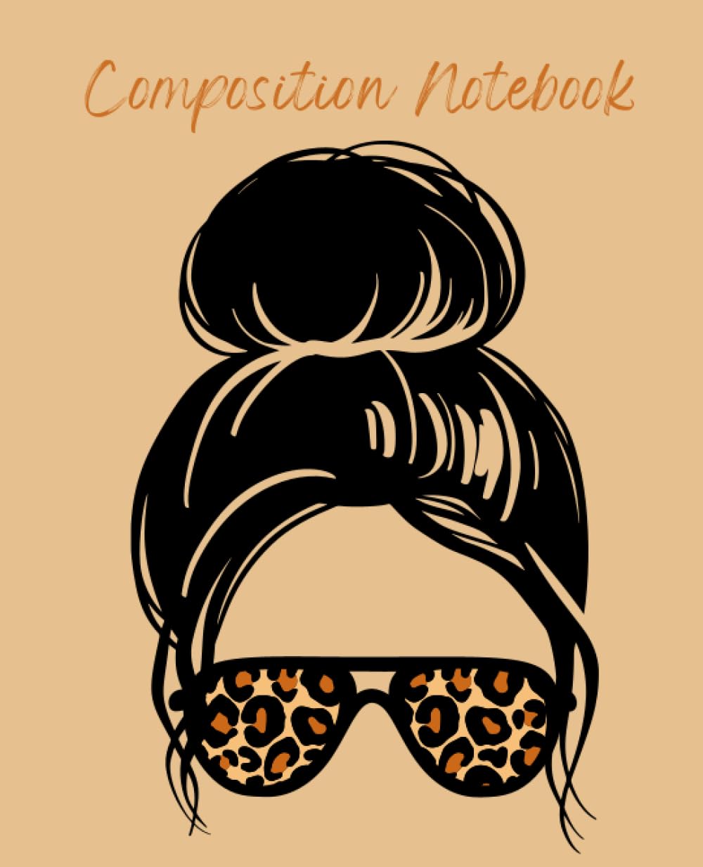 Composition Notebook: In Leopard Style by Lily Bleu, 120 Pages of Leopard Themed College-Ruled Paper for Scholastic Notetaking or Personal Journaling, Great for Teens and Adults, 7.5 x 9.25 Inches