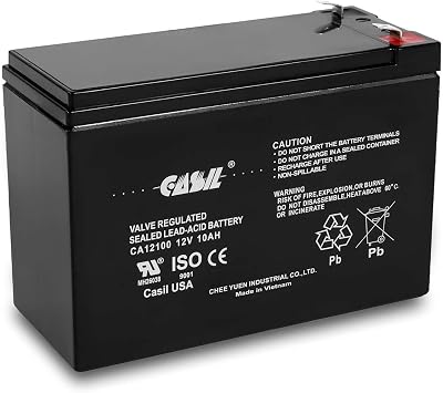 بطارية كاسل 12V 10Ah متوافقة مع Napel NP12100