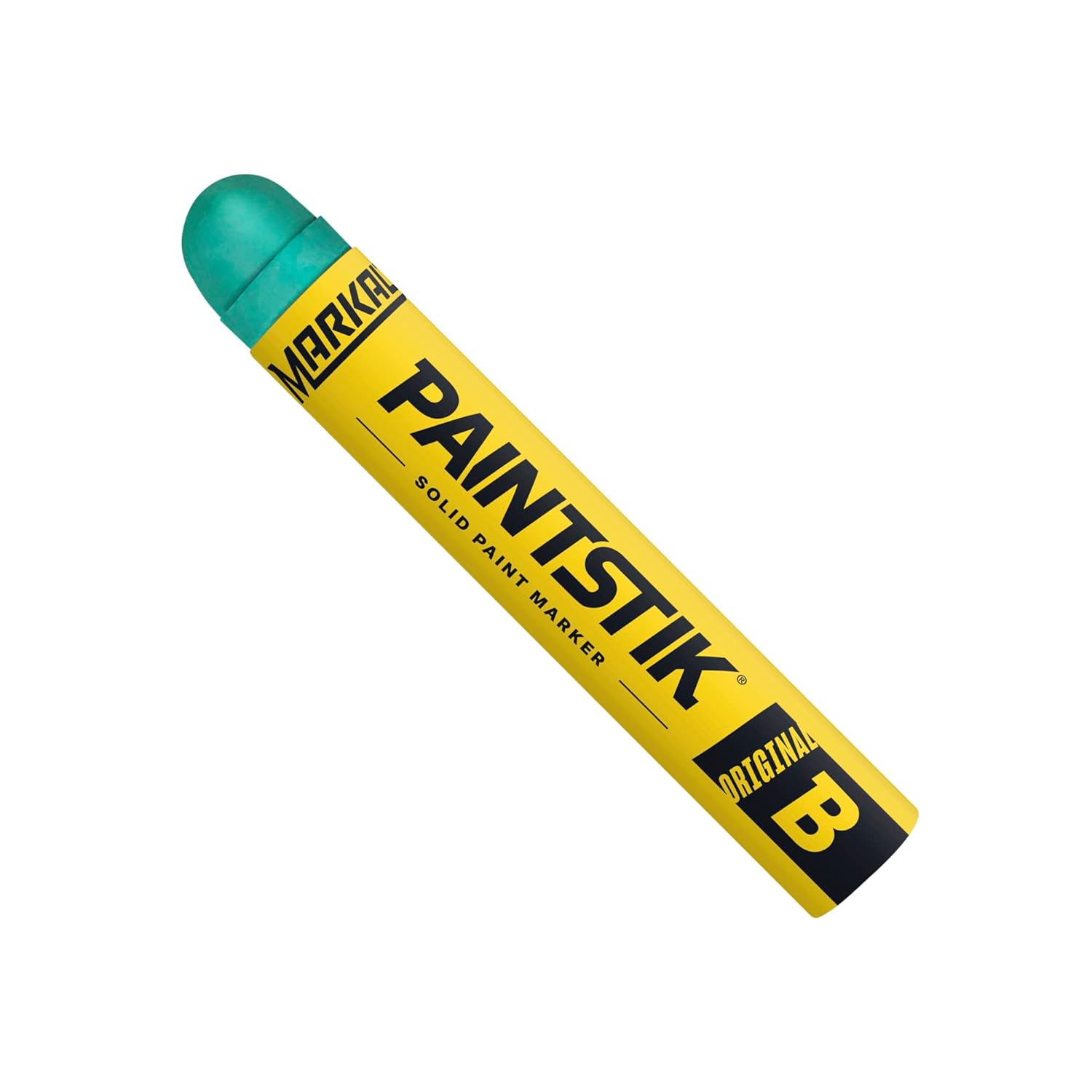 Markal 80226 B Paintstik Solid Paint Ambient Surface Marker, Green (Pack of 12), 11/16 x 4-3/4