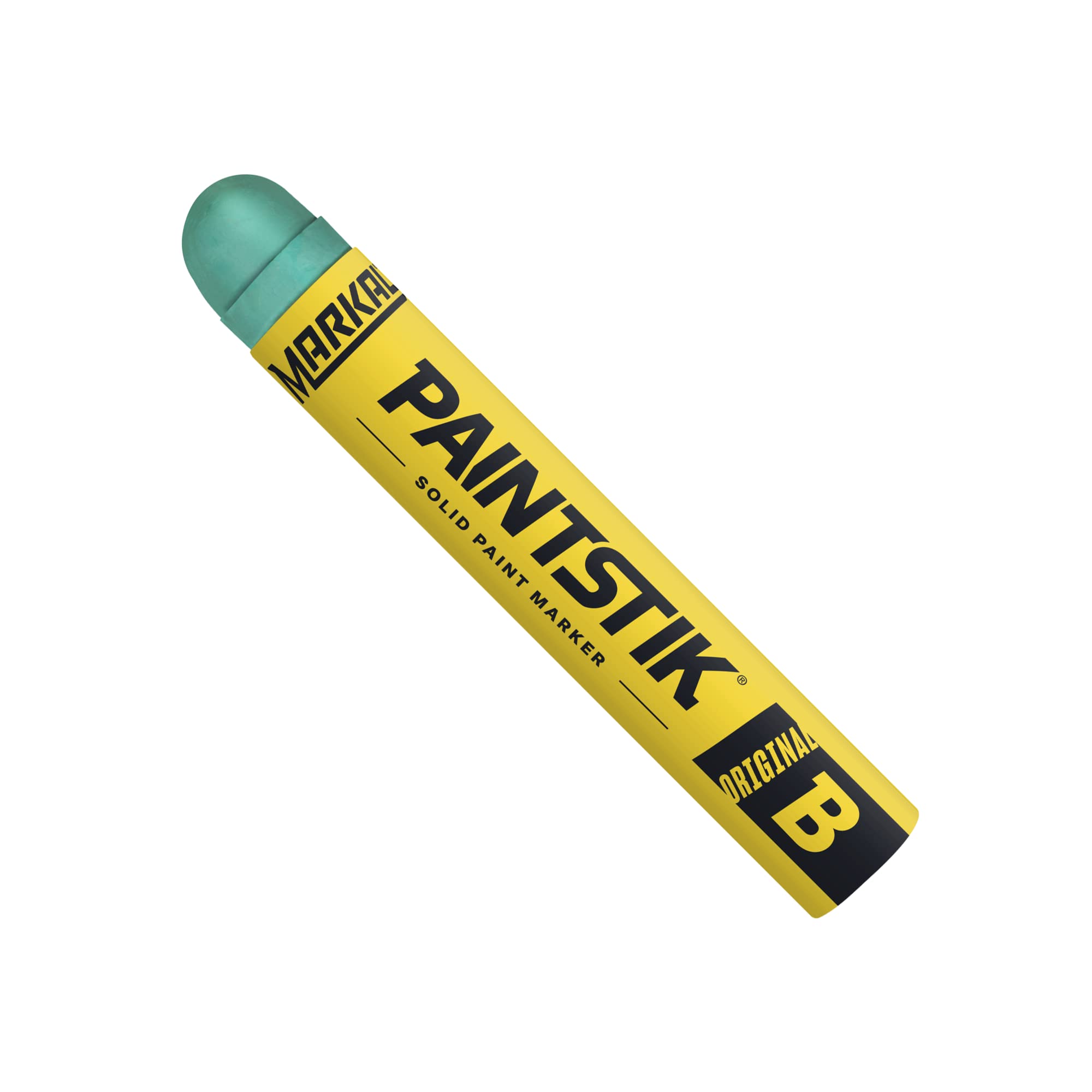 Markal 80226 B Paintstik Solid Paint Ambient Surface Marker, Green (Pack of 12)