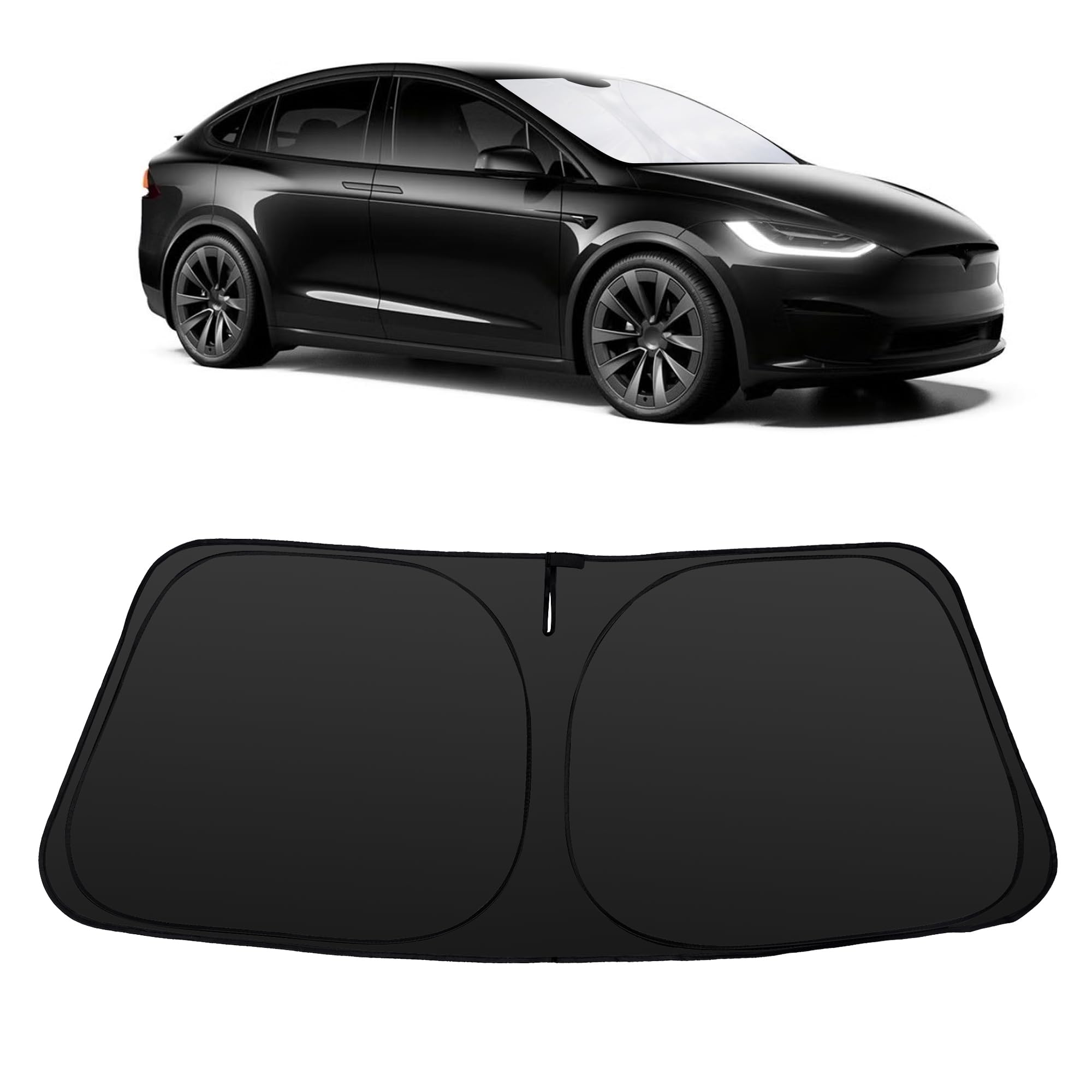 Windshield Sun Shade for 2016-2026 Tesla Model X Tesla X