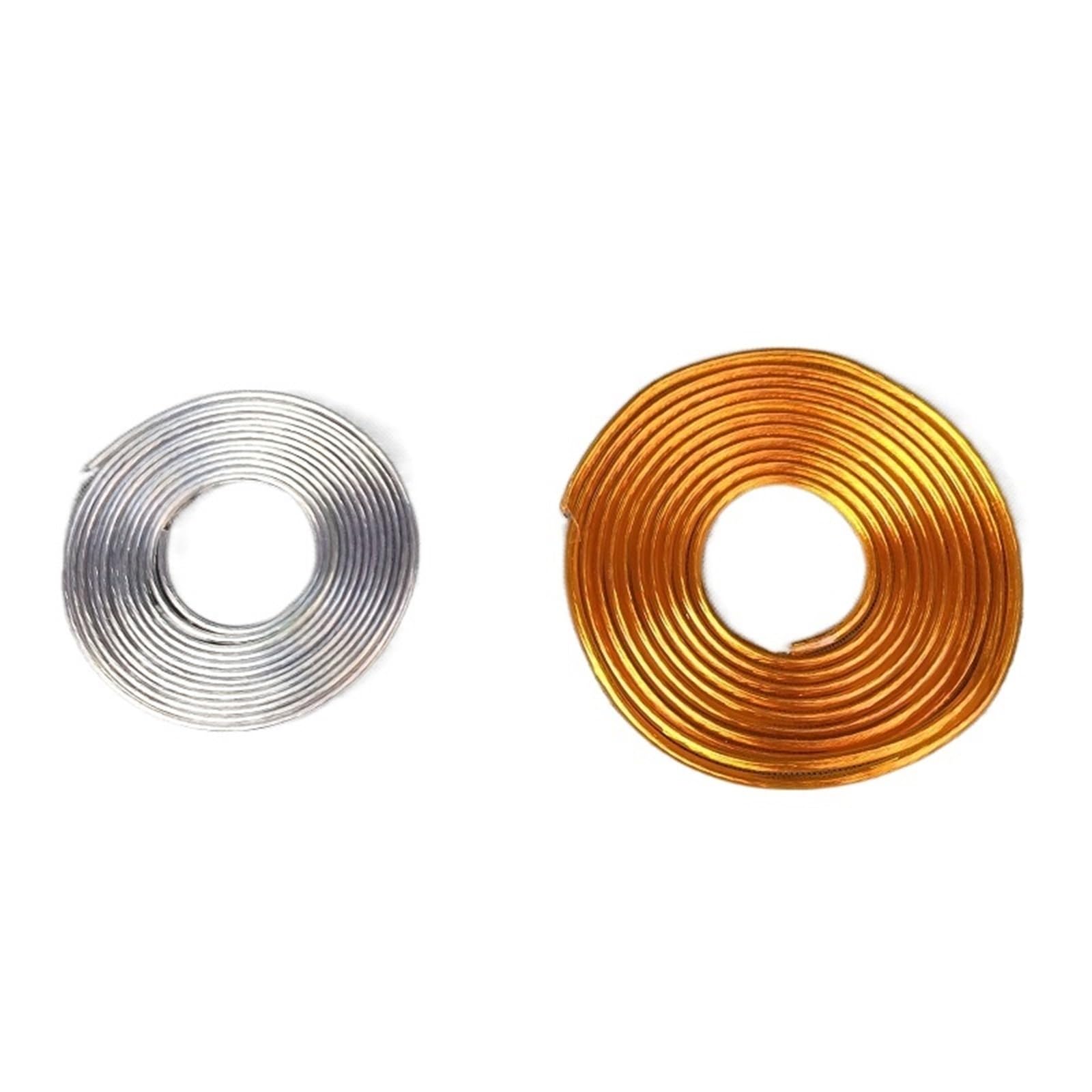 Cavo multi-conduttore per esterni, Cavo elettrico for lampada di illuminazione trasparente 2 x 1,0 mm Cavo di alimentazione dorato trasparente Cavo di illuminazione for lampadario a sospensione piatto