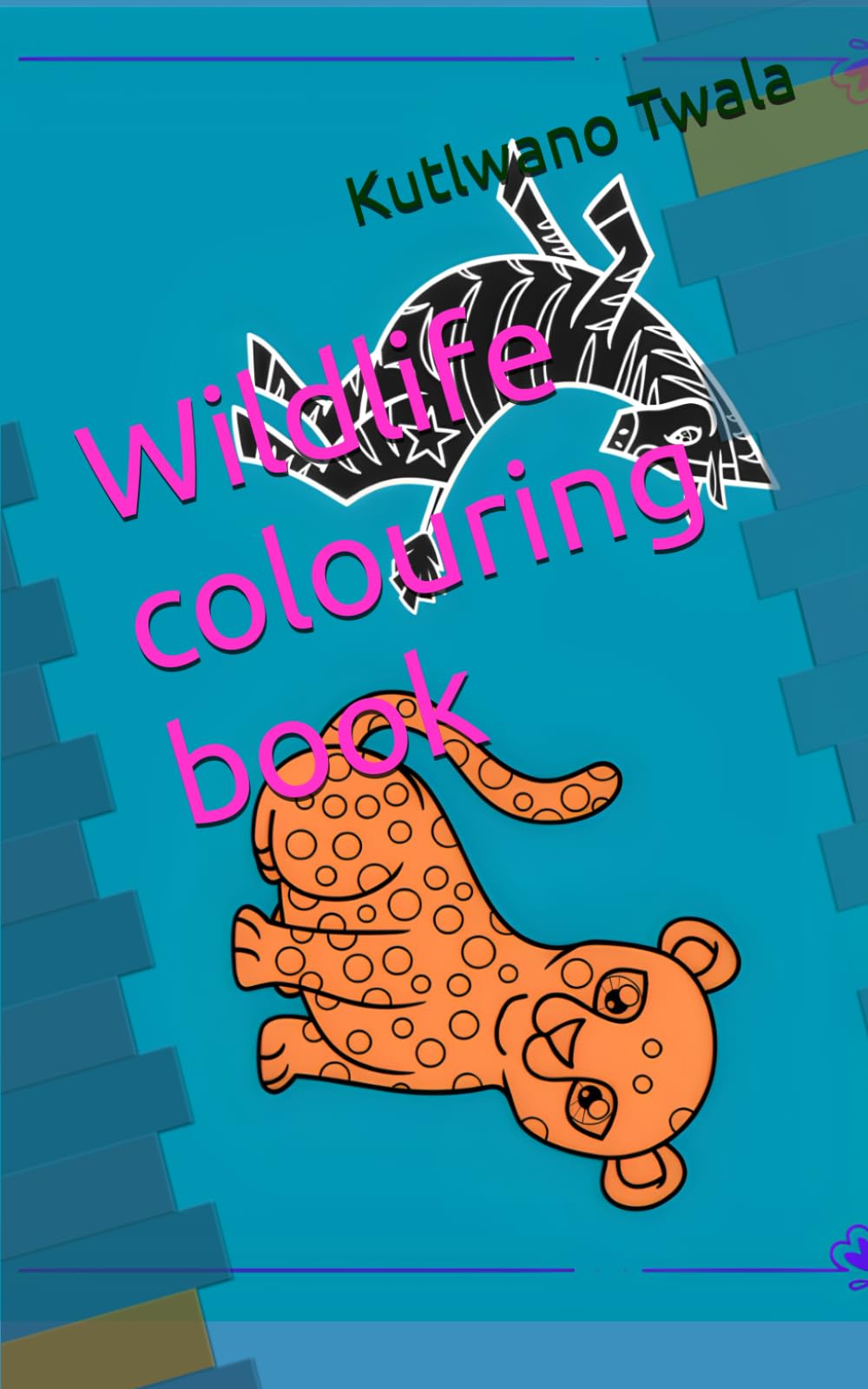 Wildlife colouring book