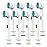 SetSail Toothbrush Heads for Oral B, 8 Pack Professional Electric Toothbrush Replacement Heads Medium Soft Dupont Bristles Replacement Toothbrush Heads Precision Clean Brush Heads Refills