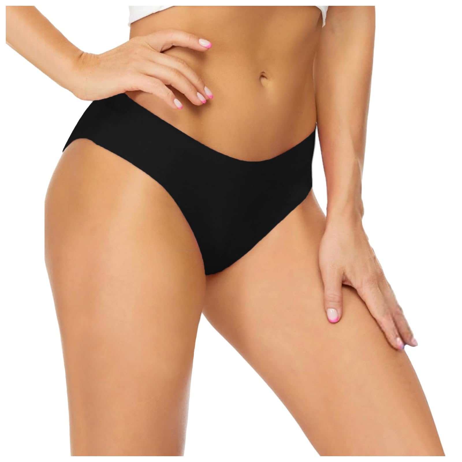 Costume da bagno mestruale, mutandine da bagno mestruale, senza cuciture, costume da bagno assorbente, flusso abbondante, anti-perdita e anti-odore, a vita alta, periodo regole nuoto