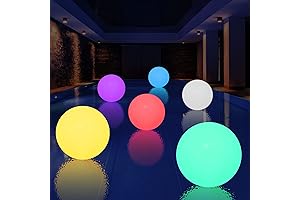 Reginary Floating Lighted Pool Orbs