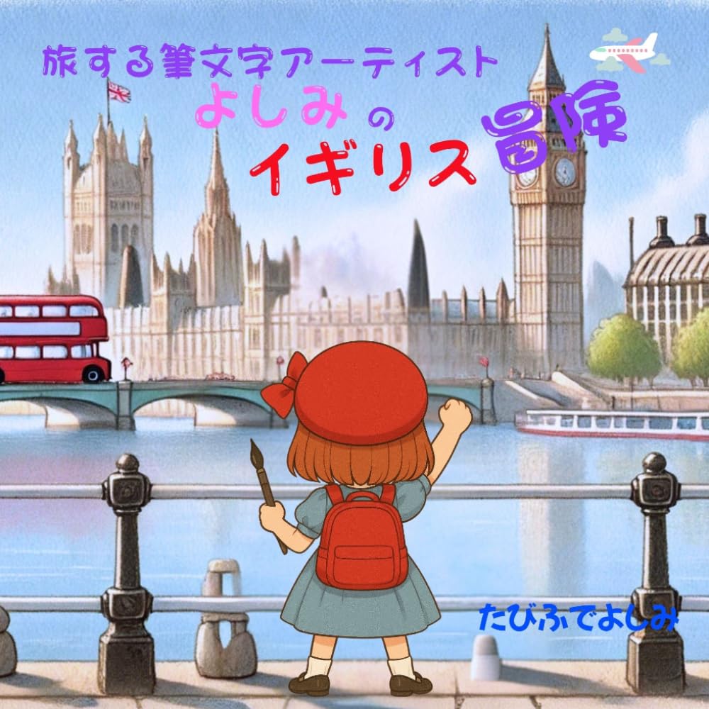 旅する筆文字アーティストよしみのイギリス冒険