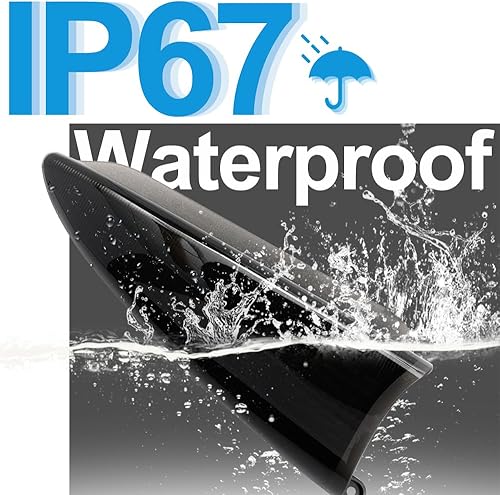 Miniatura 7 de NSLUMO Luces intermitentes de espejo lateral LED secuencial para F'ord Expedition Lincoln Navigator 2003-2006, lente ahumada, espejo ámbar,