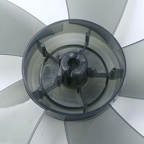 Miniatura 10 de dPois Repuesto de cuchilla de ventilador de plástico con cubierta de tuerca para ventilador de pie universal, ventilador de mesa, accesorios