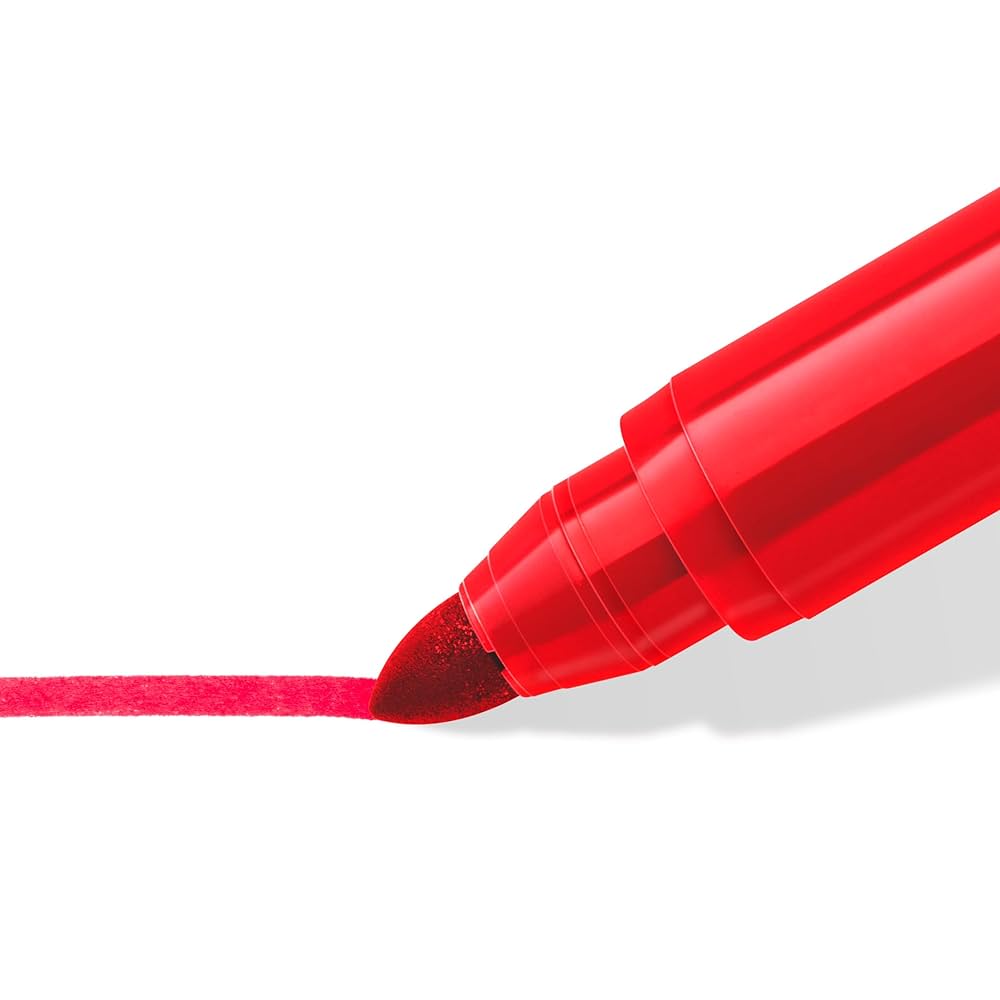 Amazon.co.jp: ステッドラー 水性ペン ジャンボマーカーノリス