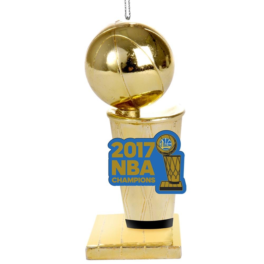 FOCO Golden State Warriors 2017 NBA Champions Trophy Ornament