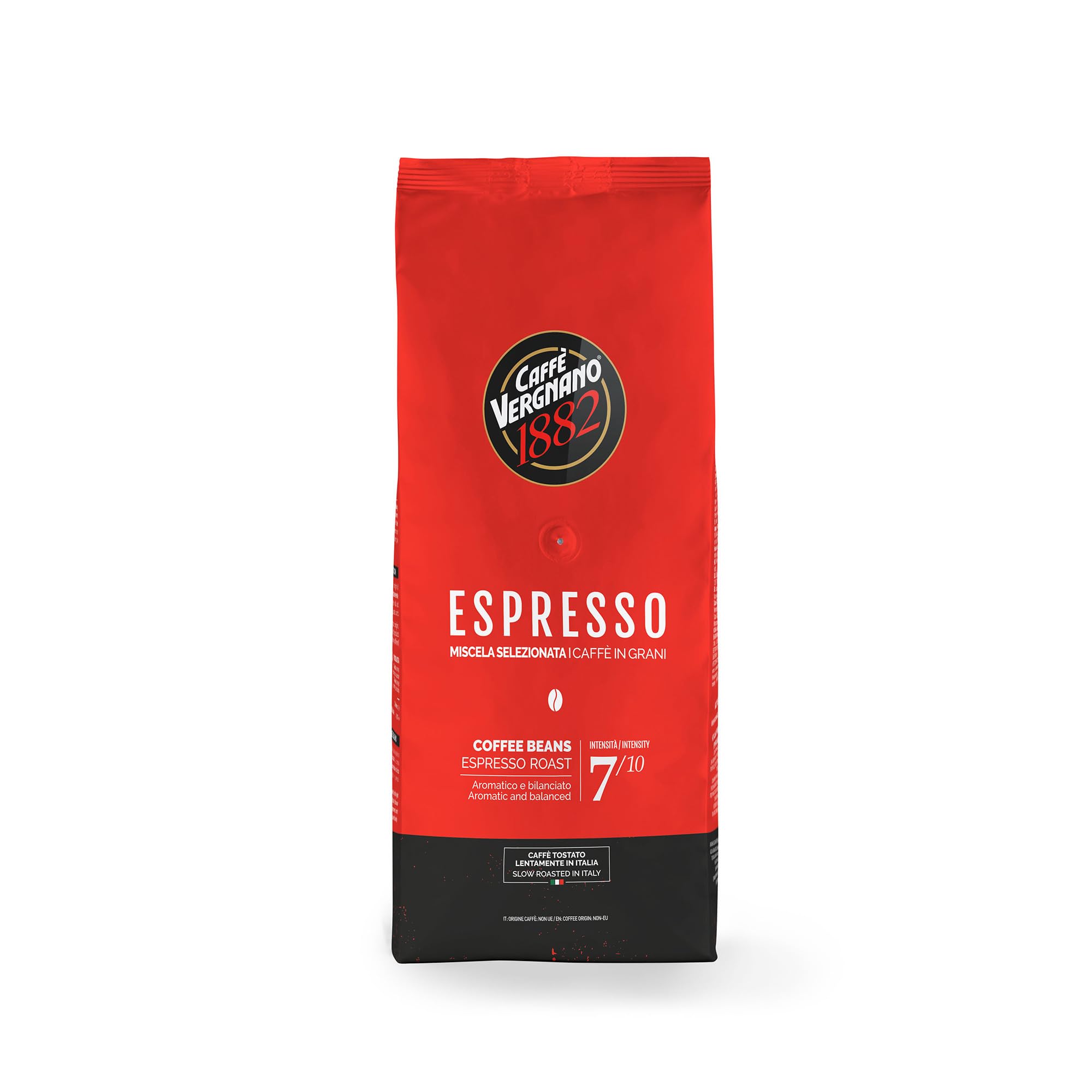 Caffè Vergnano Espresso – Espresso Bohnen – 1000g ganze Bohne, Arabica/Robusta 50/50