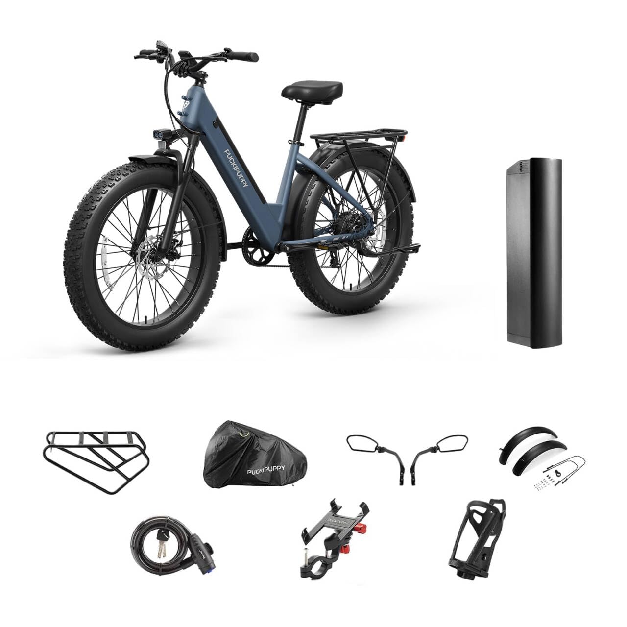 Electric Bike for Adults 960W with Extra Battery, 48V 15AH Removable Battery Electric Bicycle, 28MPH Commuter E-Bike, 7 Speed, Up to 60 Miles, All