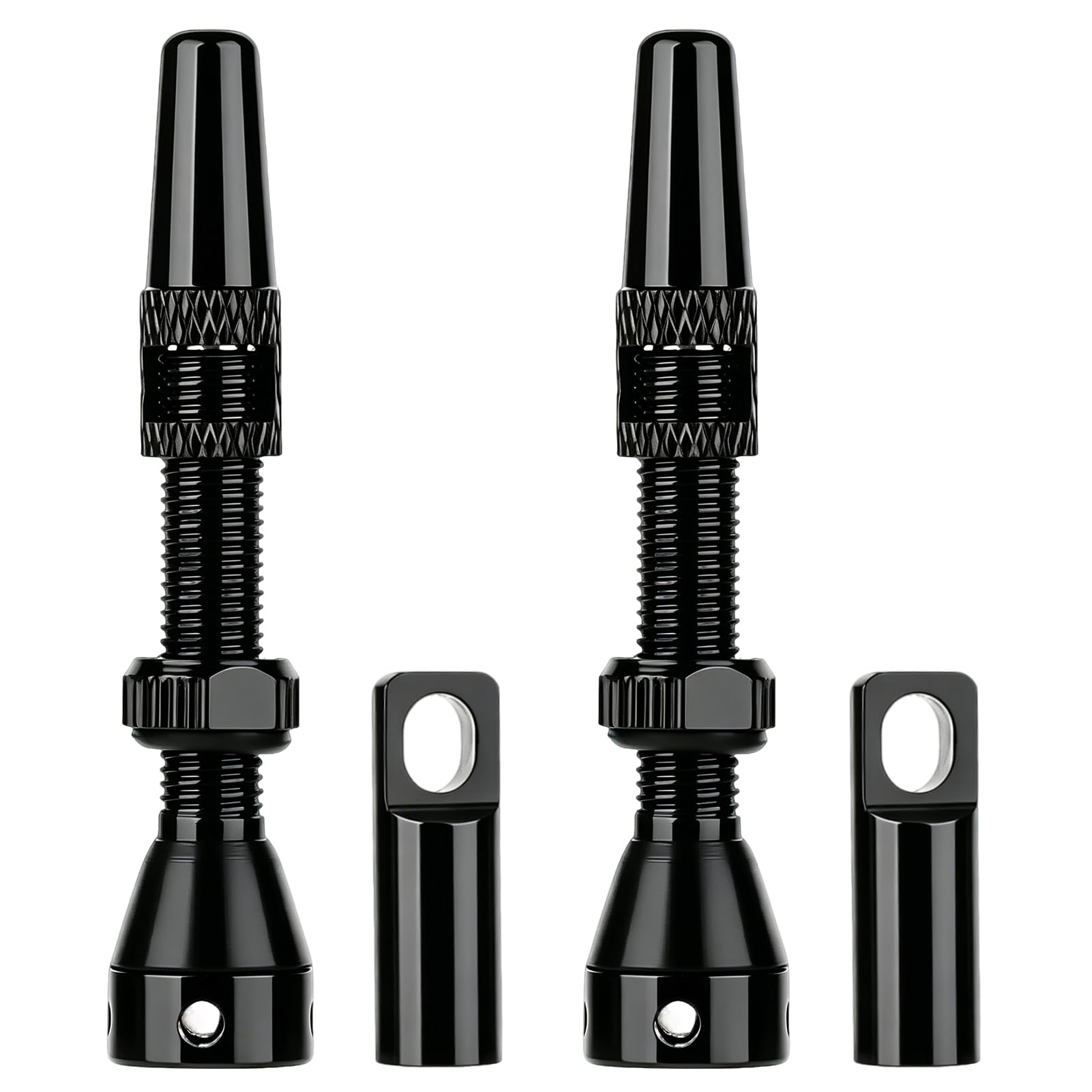 2pcs Tubeless Presta Valve Stem 44mm Bike Tubeless Presta Air Valve