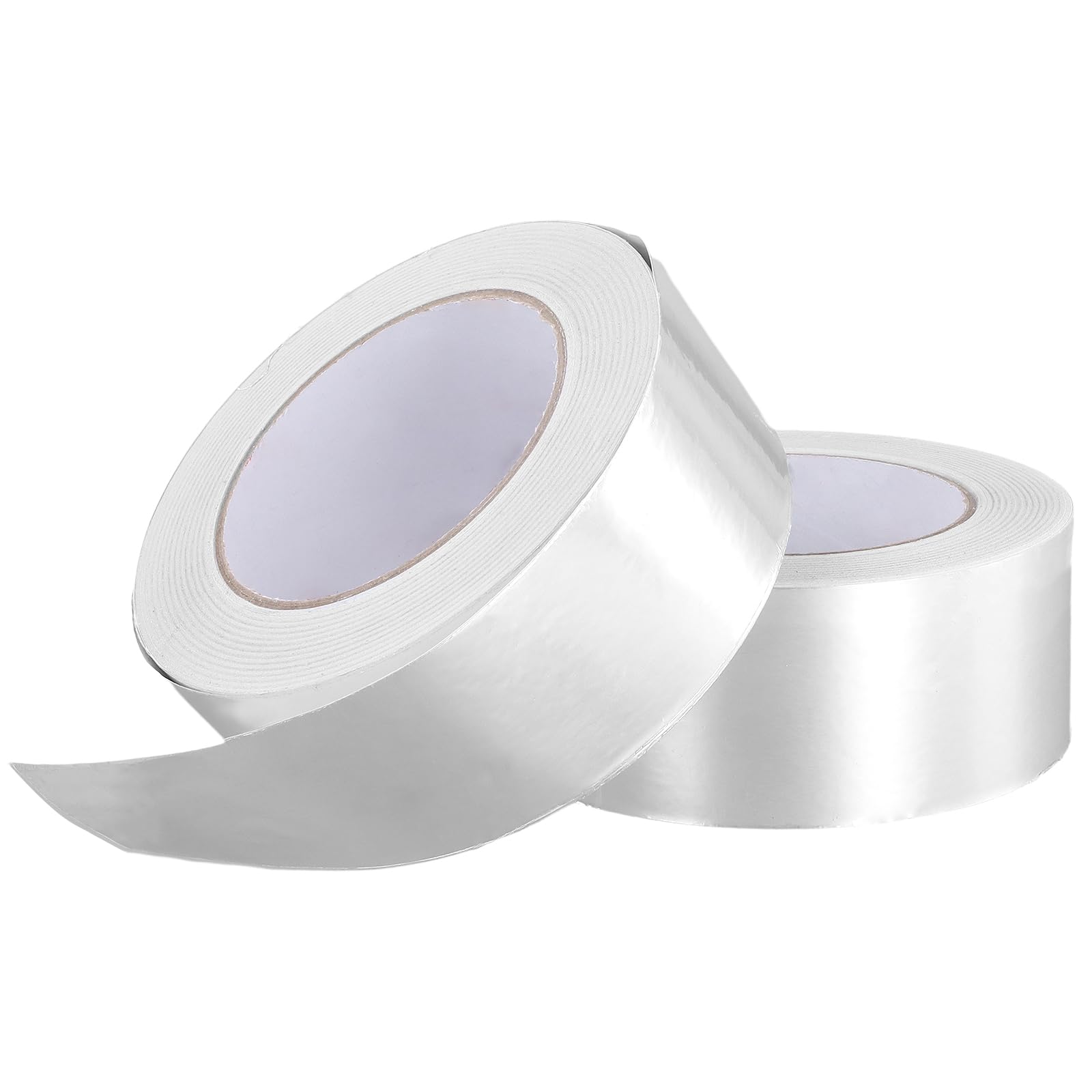 MOUYAT 4 Rolls Aluminum Foil Tape, 50mm X 50m - High Temp Insulation & Repair Tape-1058569