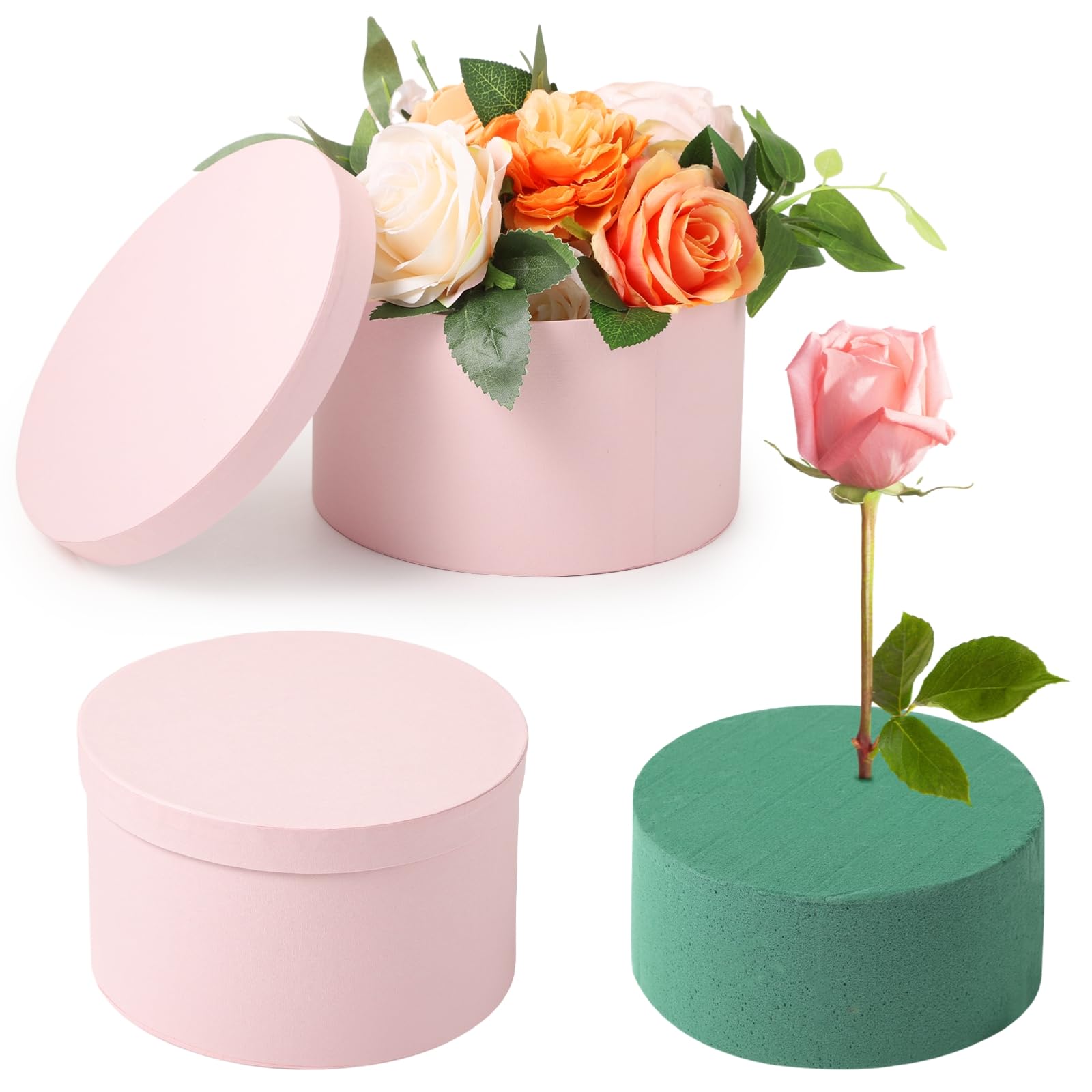 Boîte de présentation florale en mousse de haute qualité pour un mariage chic
