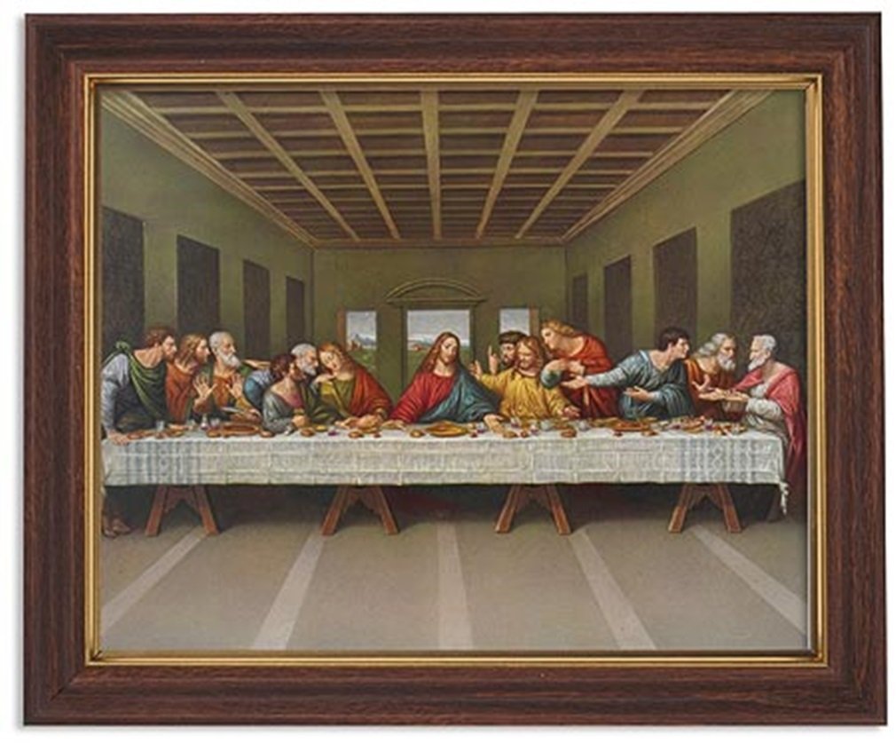Buy Gerffert Collection Da Vinci's The Last Supper Framed Landscape
