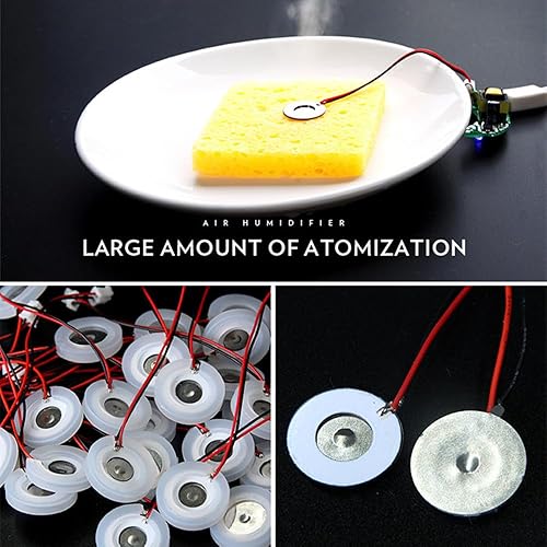 Miniatura 2 de Tnfeeon Placa de atomización Interruptor de pulverización dual Control Módulo de atomización 740 agujeros 5m atomizador microporoso para