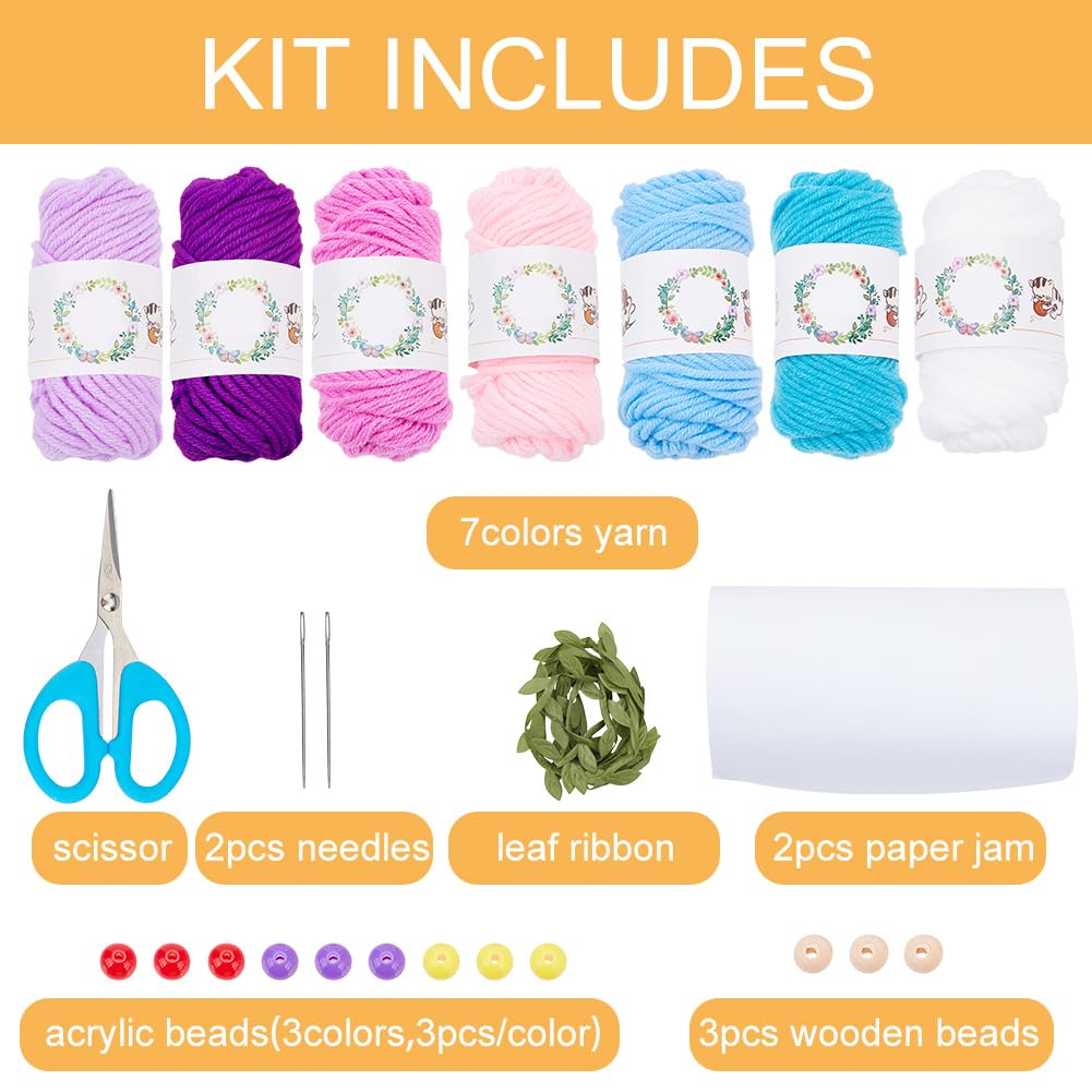 FREEBLOSS DIY Zwerg Plüsch Bausatz 3 Sets – Mit  Produktbild-Vorschau 1