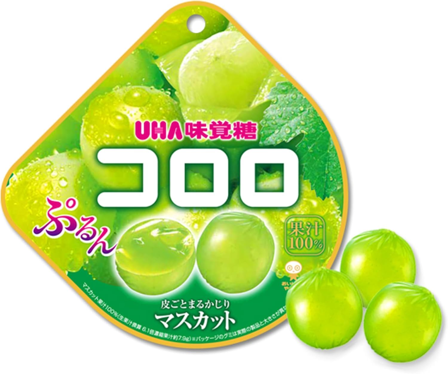 Amazon.com : Japanese Fruits Gummy Candy KORORO Muscat Gummies