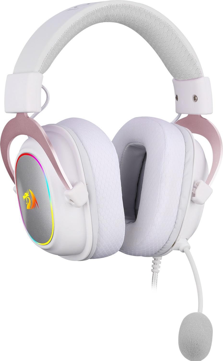 Redragon H510 Zeus X Cuffie Gaming con Microfono Flessibile - Audio 7.1 - Illuminazione RGB - Fascia Regolabile - Pad