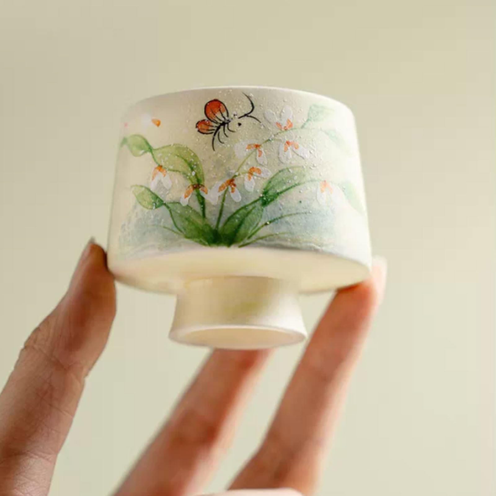 Candele in ceramica Candela profumata riutilizzabile Candela moderna for aromaterapia altamente profumata di lunga durata for l'ufficio della camera da letto(Grapefruit)