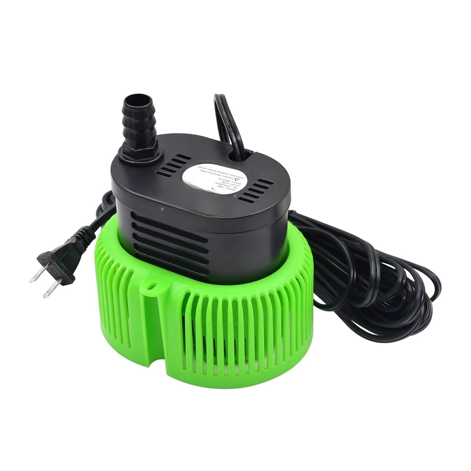 Industrial Water Pressure Diaphragm Pump 850GPH Submersible Pool Draining Pump With Drainage Hose And 25 Feet Extra Long Power Cord