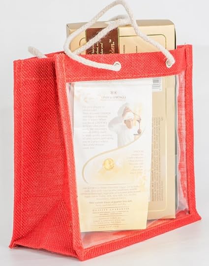 jute bag with window