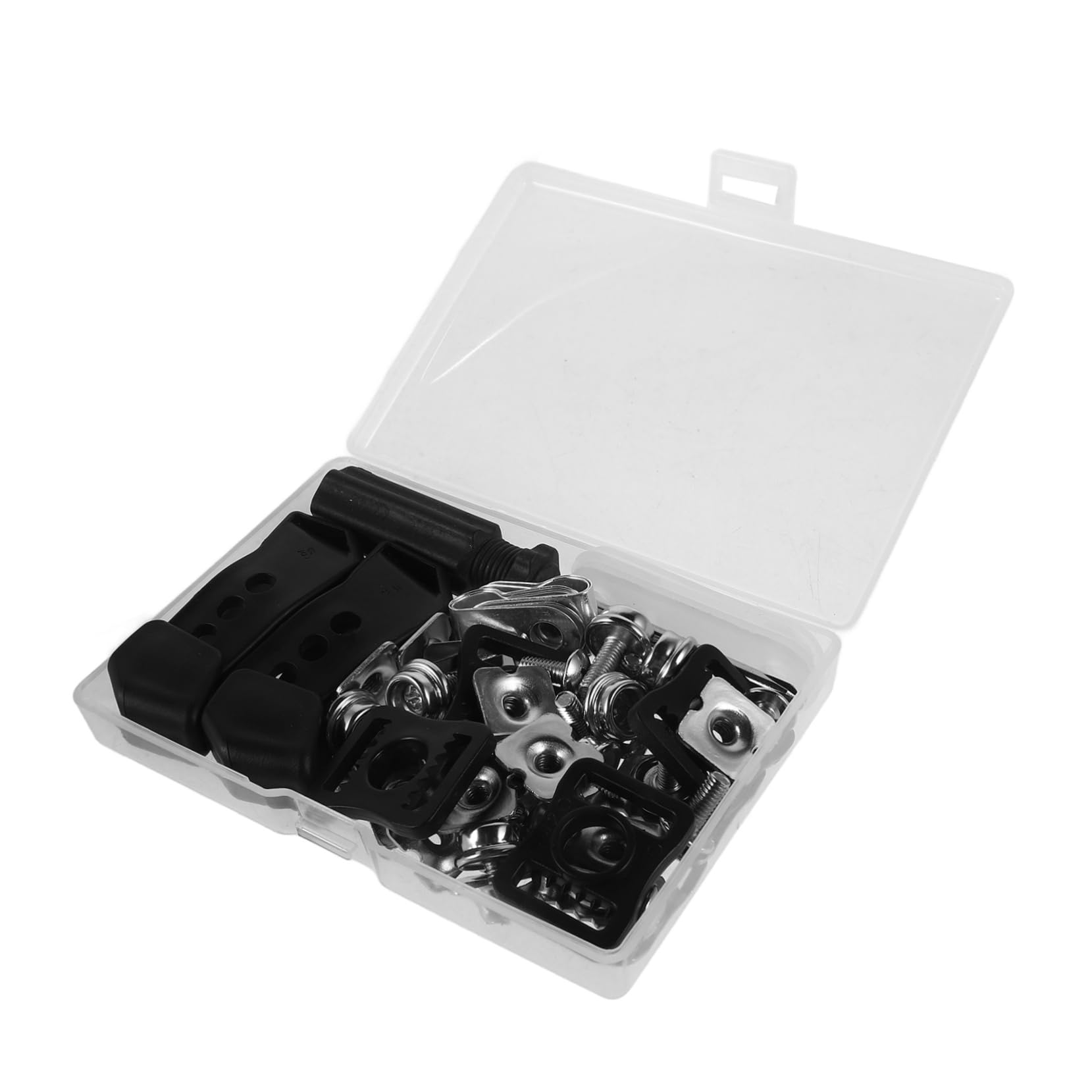 SOESFOUFU -1 Football Helmet Hardware Kit Includes Screws Nuts Chin Strap Visor Clips for Various Sports