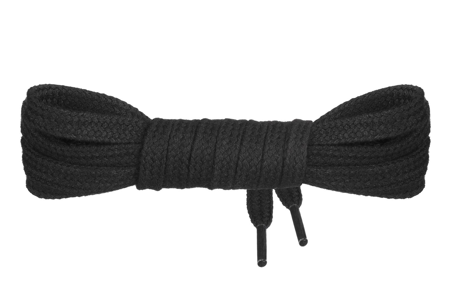 Un par de cordones Monte Swiss © Premium, 100% algodón, resistentes a roturas, 7 mm de ancho, entre 45 y 200 cm de longitud — view 2