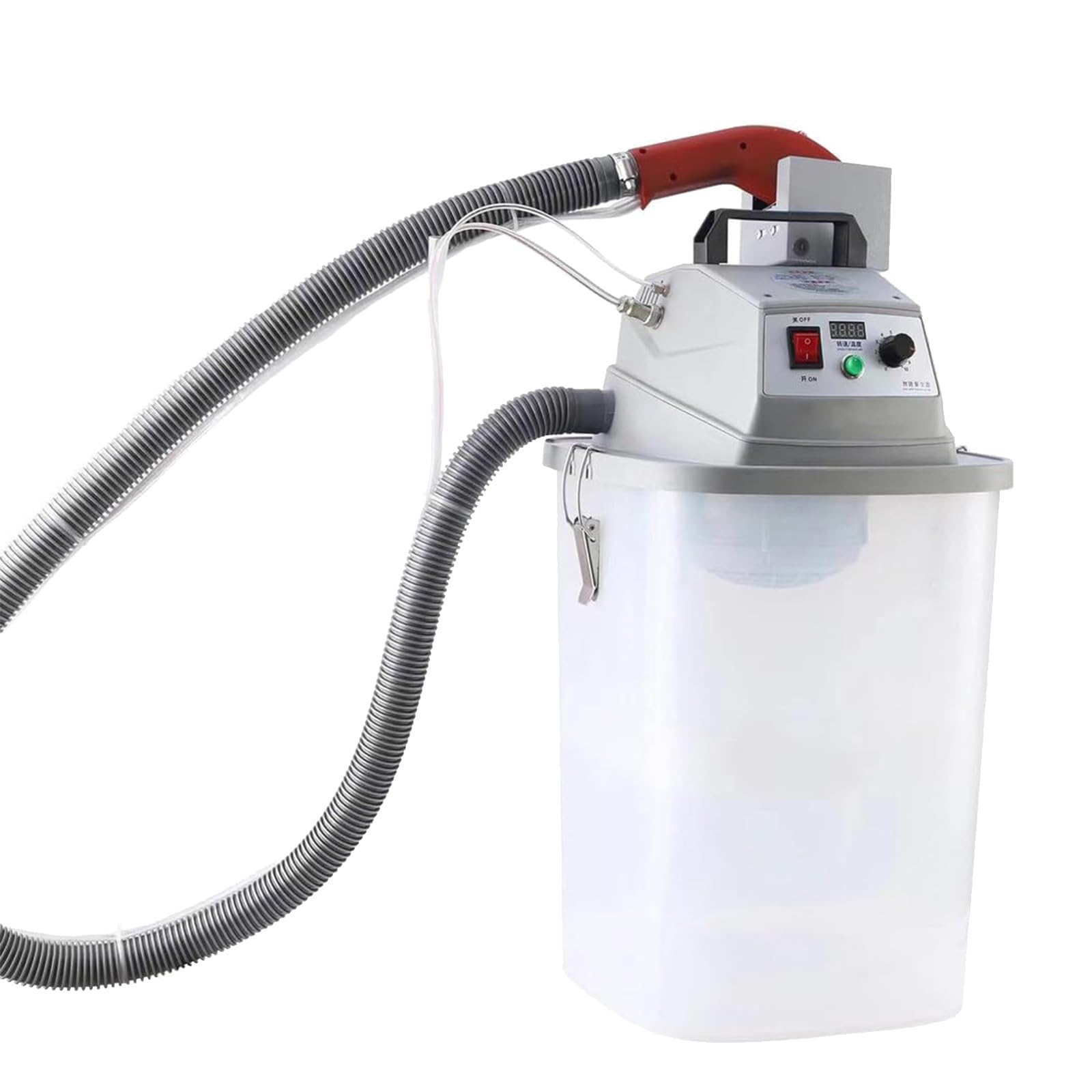 JXYQ Electric Thread Trimmer with Storage Bucket, High-Speed Automatic Fabric Shaver for Garment Factories