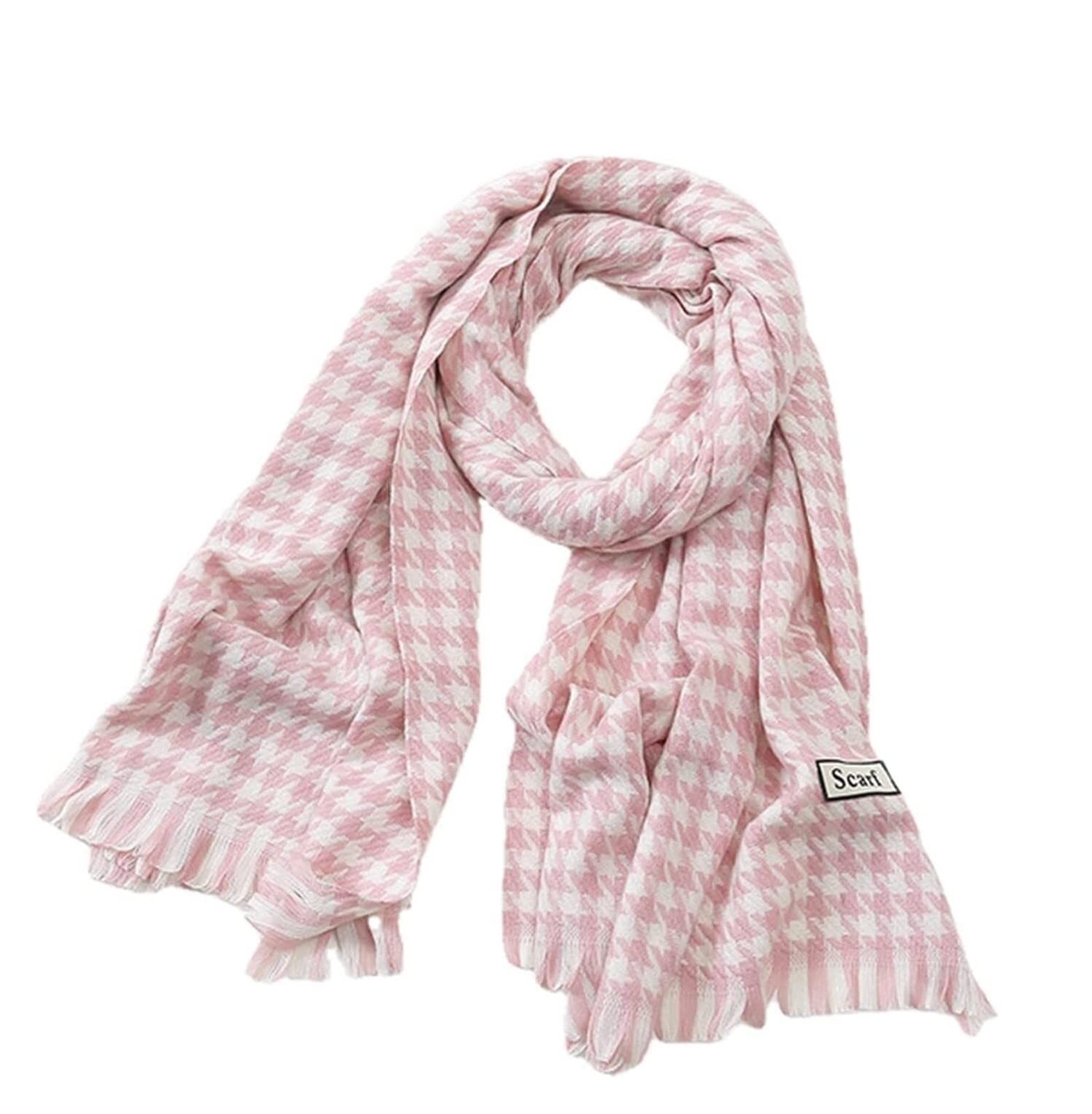 Bufanda Chal Fular Pañuelo Bufandas Bufanda De Cachemira De Imitación De Invierno Para Mujer, Bufanda A Cuadros, Patrón De Pata De De Otoño Manta fulares estolas