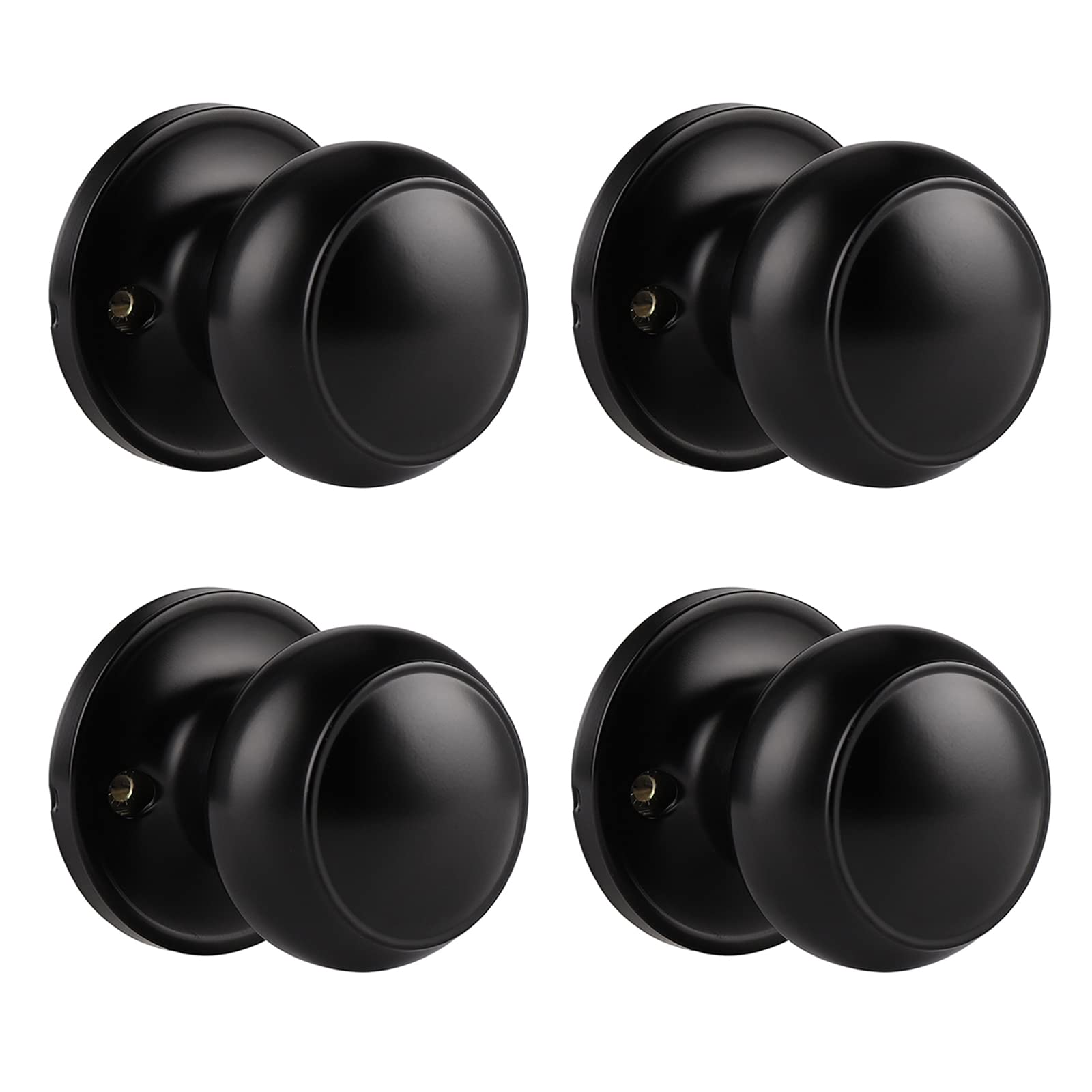 Brushed Nickel Dummy Door Knobs - 2 Pack -28