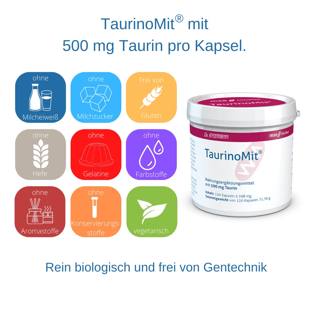 TaurinoMit® - 120 Kapseln