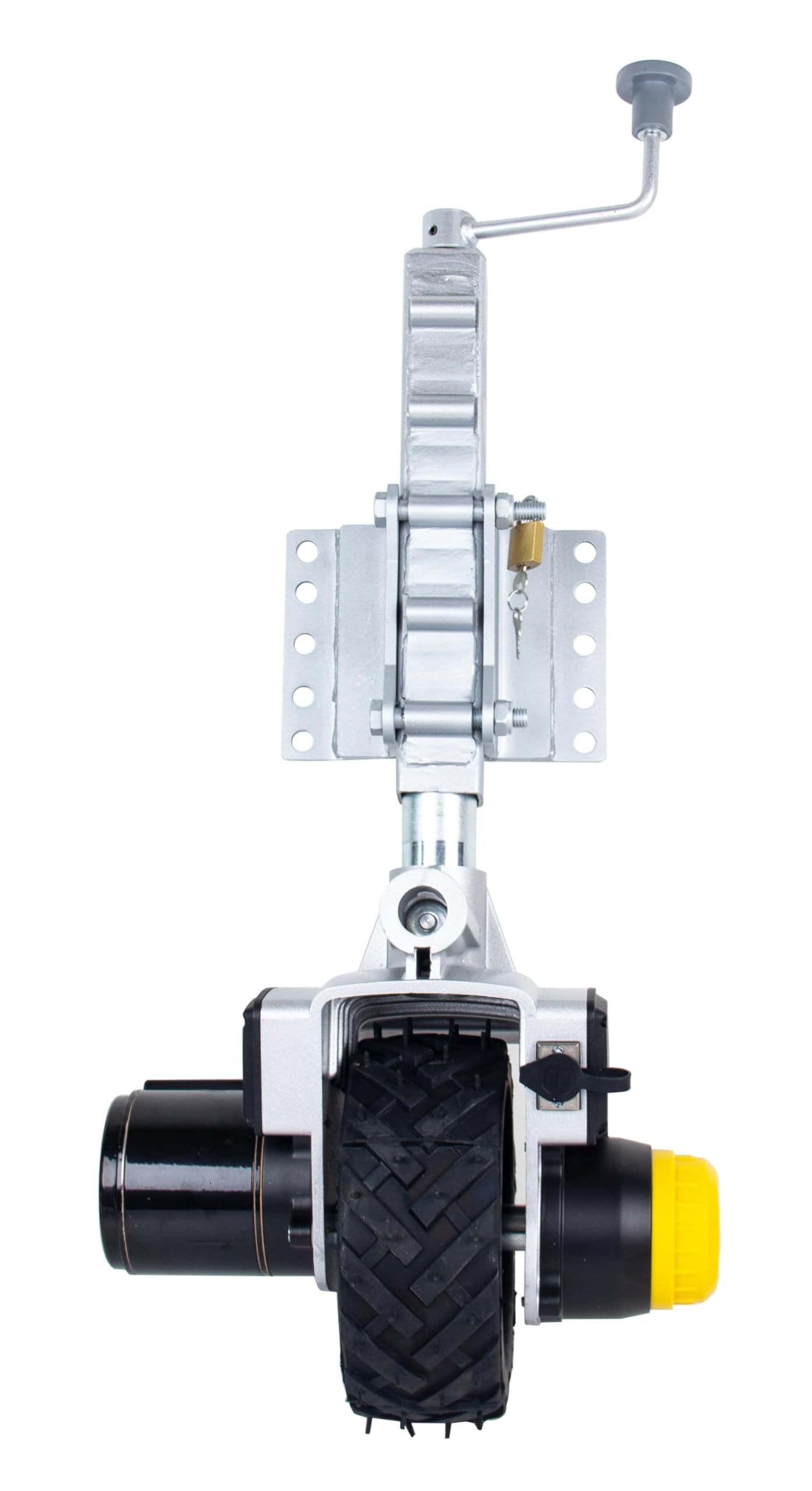 Ruota di sostegno elettrica per roulotte, rimorchi, rimorchi, rimorchi, rimorchi, rimorchi auto, ecc. 12 V, potenza completa 550 Watt