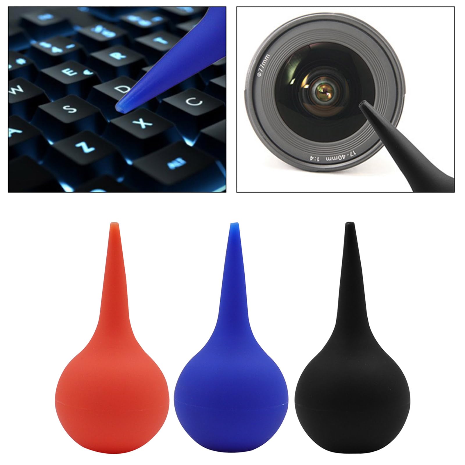 Ear Wax Removal Irrigation Kit Ear Bulb Air Blower Dust Earwax Remover Silicone for Adult Ear Bulb for Infant Adult