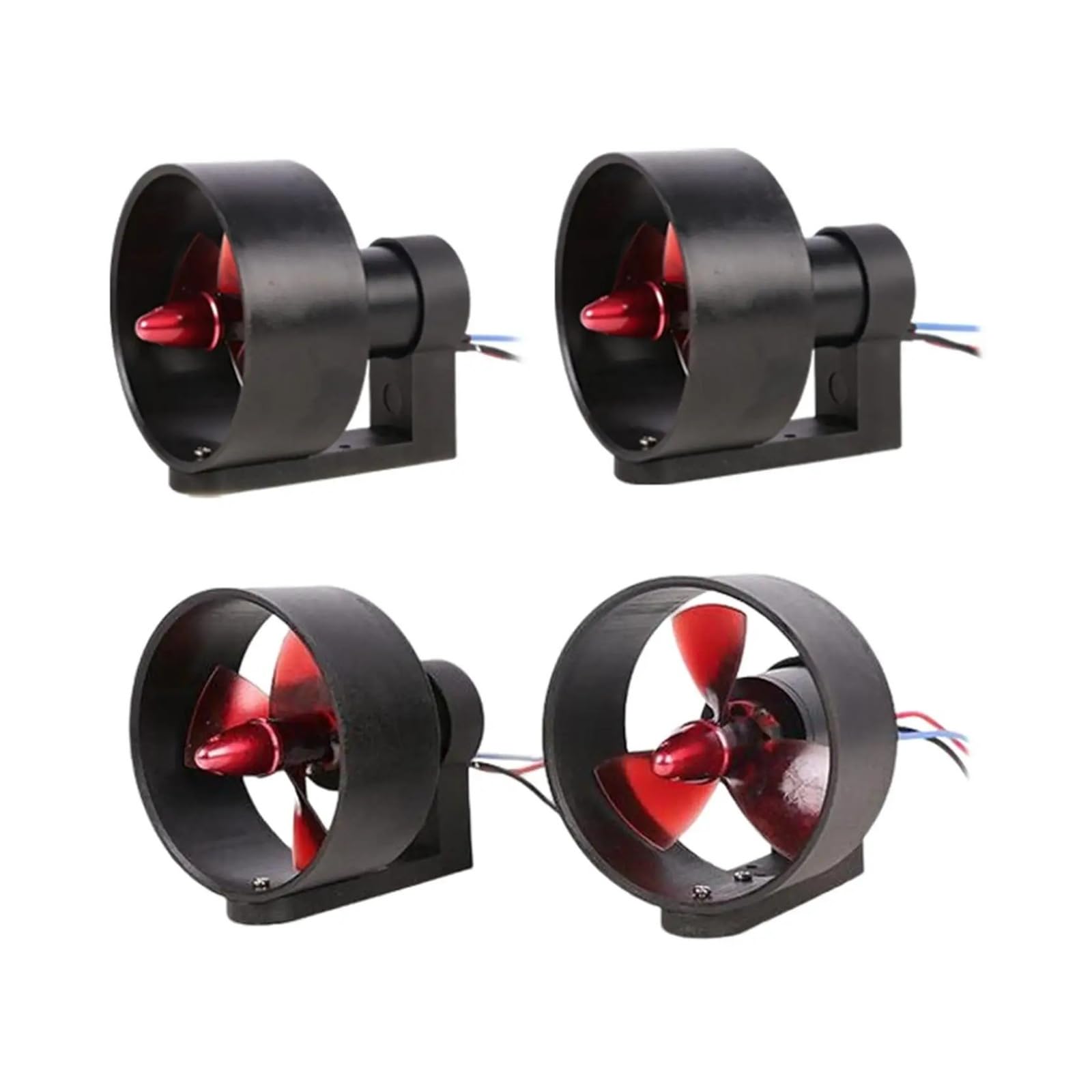2PCS 12-24V podwodny napęd śmigła bezszczotkowy silnik do łodzi holowniczej RC, model statku DIY, łódź podwodna, akcesoria do robotów do pontonów, desek wiosłowych, łodzi rybackich