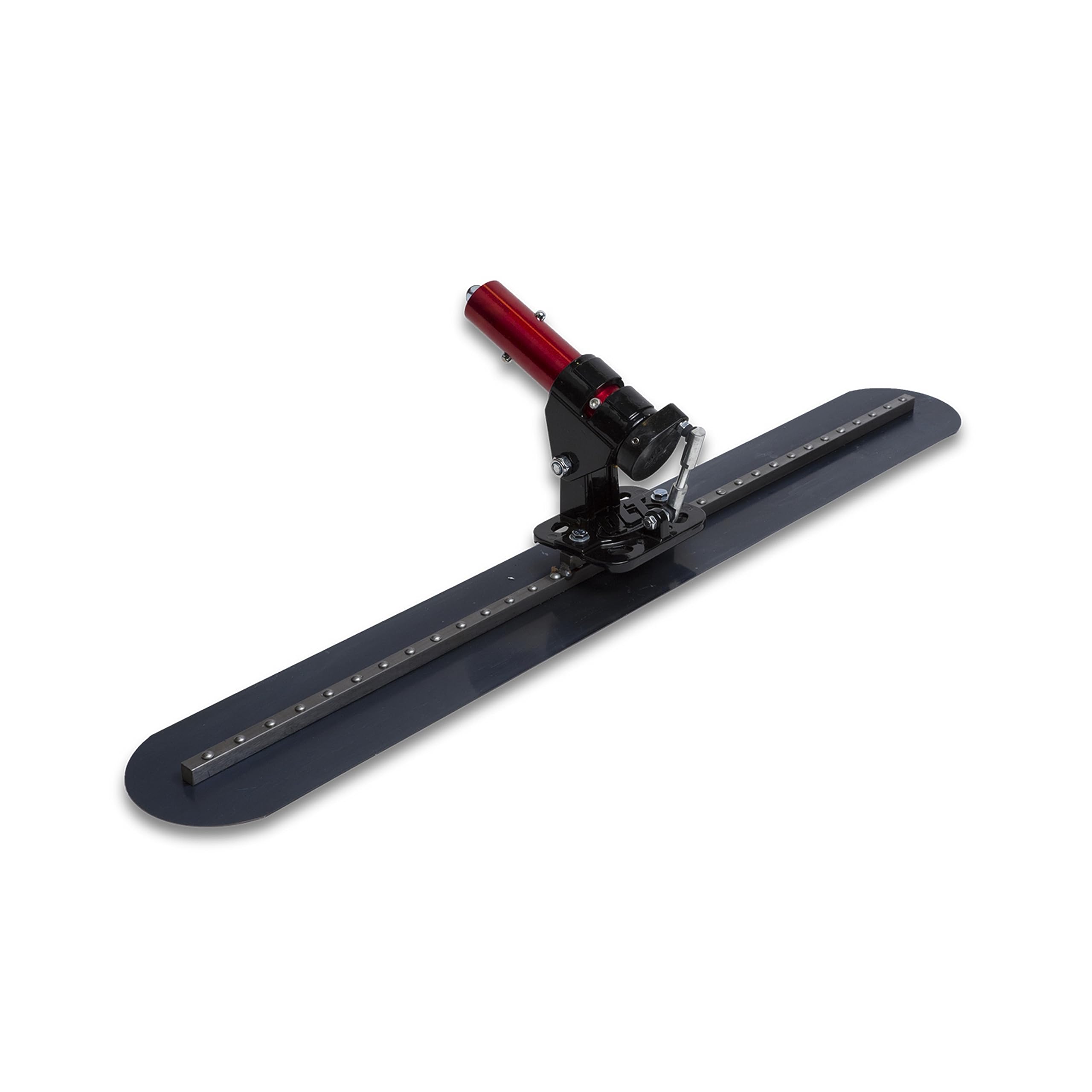 Marshalltown Bodenglätter, Estrichglätter, Patsche inkl. BF9 Kippgelenk mit abgerundete Enden, aus Blaustahl, Maß des Glätters: 914x217 mm
