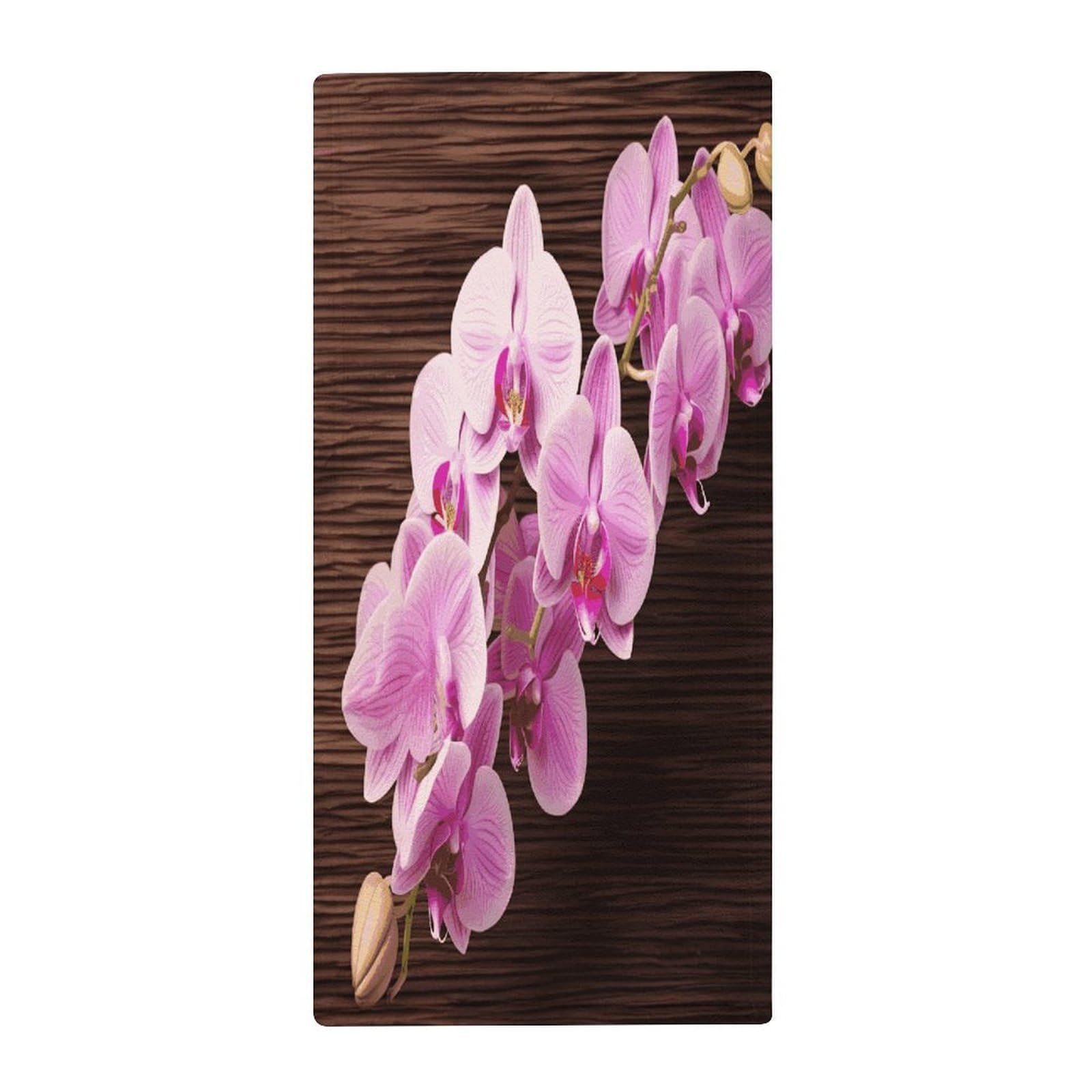 Fekiloot Style Orchid Flower Towels For Bathroom, Bath Towels 13.8 X 28.7 Inch, Hand Towel Multipurpose Use As Bath Fitness, Bathroom, Shower, Sports, Yoga Towel
