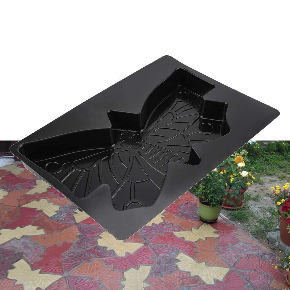 Boquite Carnaval de Noël Moule de Pierre de gué de Forme de Papillon, Pavage de Moule de béton de Trottoir