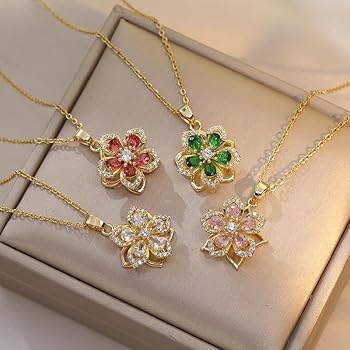 フラワーペンダントネックレス 楽天市場】ネックレス フラワーモチーフ ネックレス クローバー