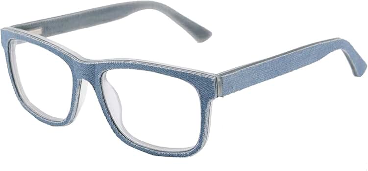 u　ウォンジン　メガネ SHINU Denim Frame Eyeglasses Men Women Blue Light Blocking